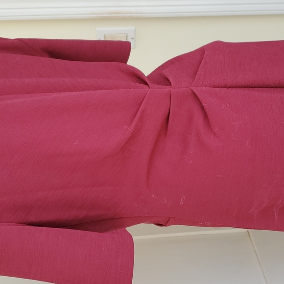 Adrianna papell size 10 red stretch dress - Picture 3 of 4